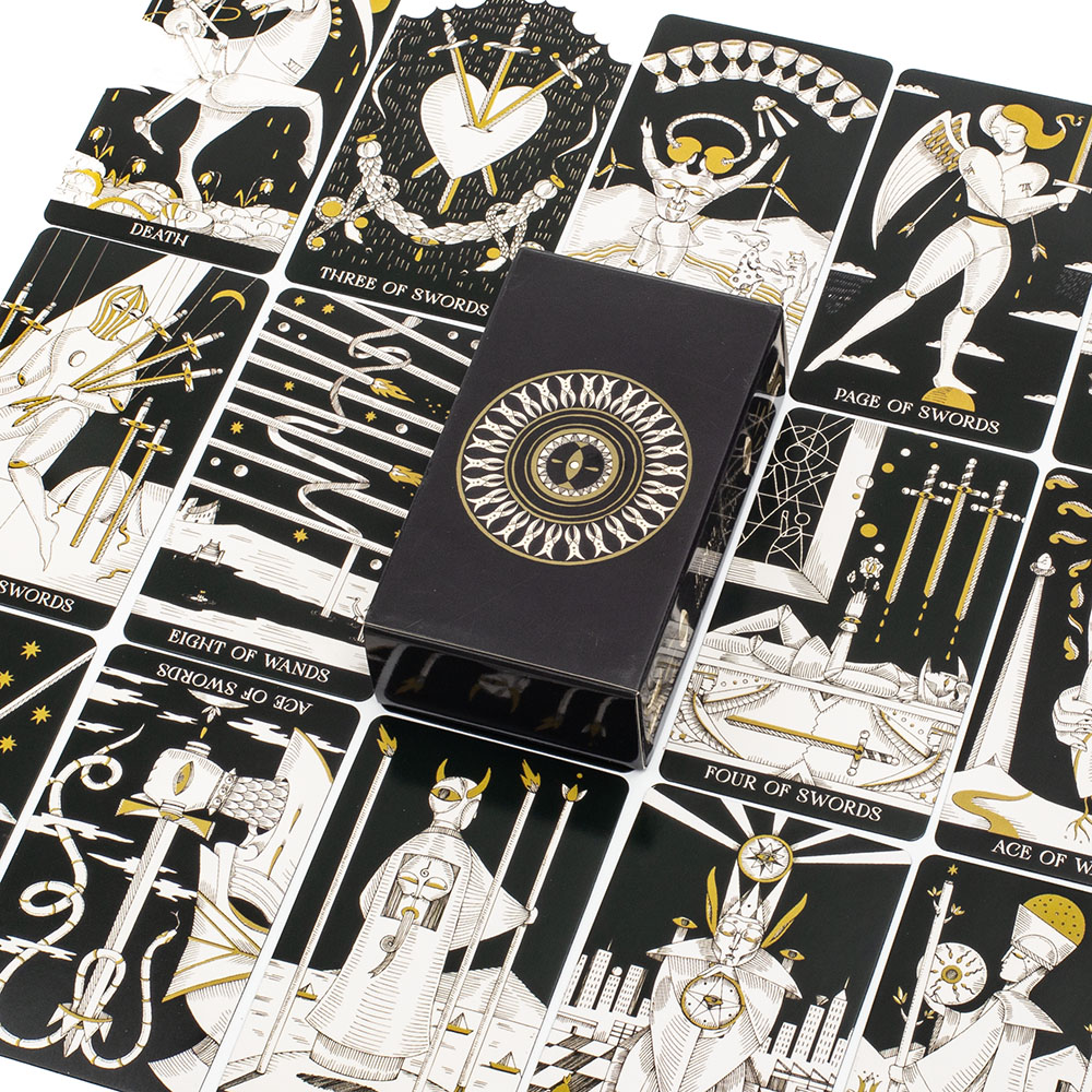 Tarot Deck With Guidebook - 78 Adet Detaylı Kullanım Kılavuzlu, İngilizce