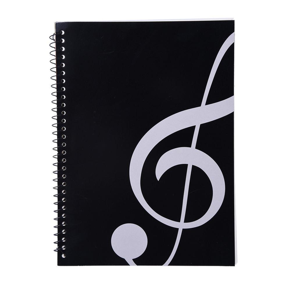 Blank Sheet Music Notebook - 50 sayfa müzik levha Spiral defter
