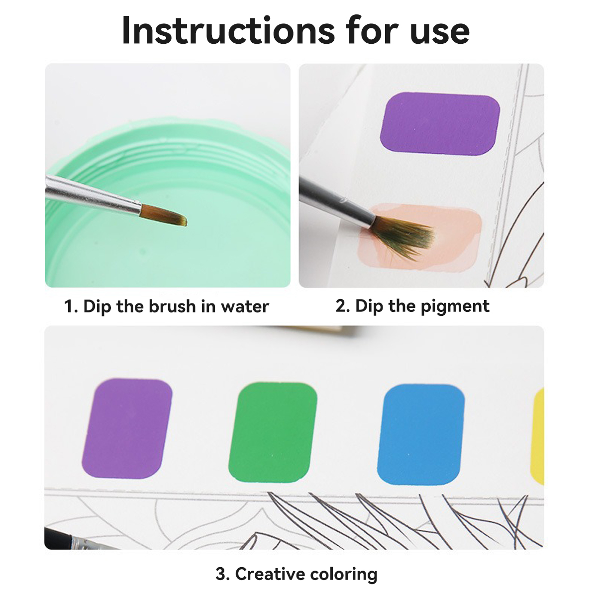 12 sayfa boyama kitabı taşınab - Stationery Books incelemesi ve fiyatı
