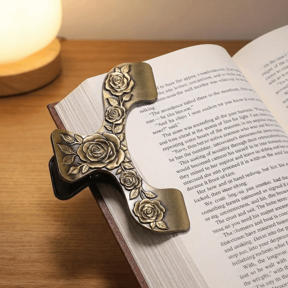 Antika Oyma Metal Kitap Klipsl - Stationery Books incelemesi ve fiyatı