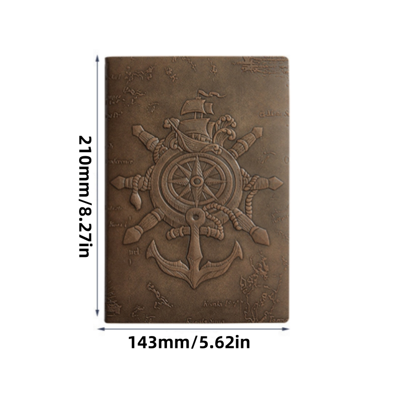 A5 Retro Defter, Kalın İç Sayf - Vintage Leather Journal Notebook incelemesi ve fiyatı