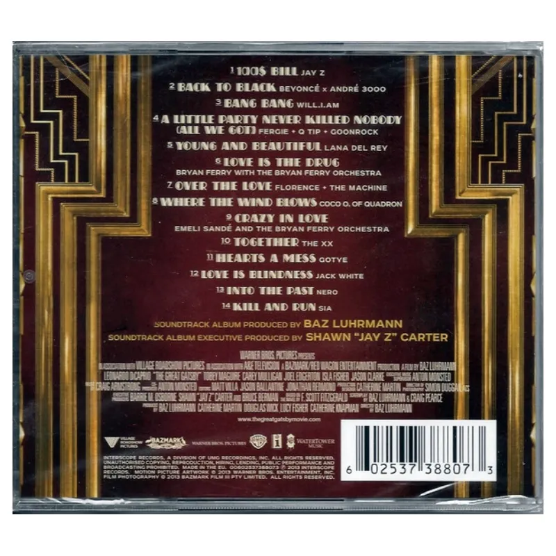 The Great Gatsby Filmi için Or - Movies incelemesi ve fiyatı