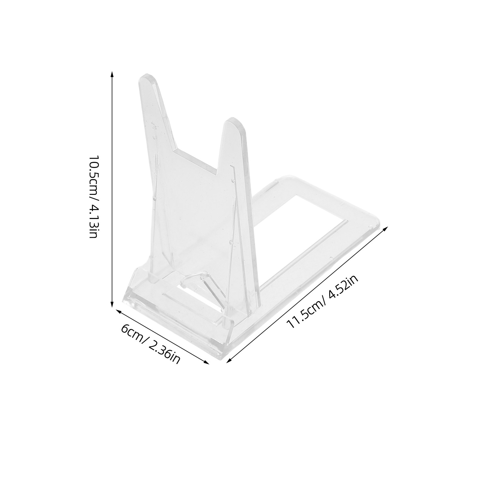 6 Adet Şeffaf Akrilik Ürün Sta - Clear Acrylic Book Stand Holder incelemesi ve fiyatı