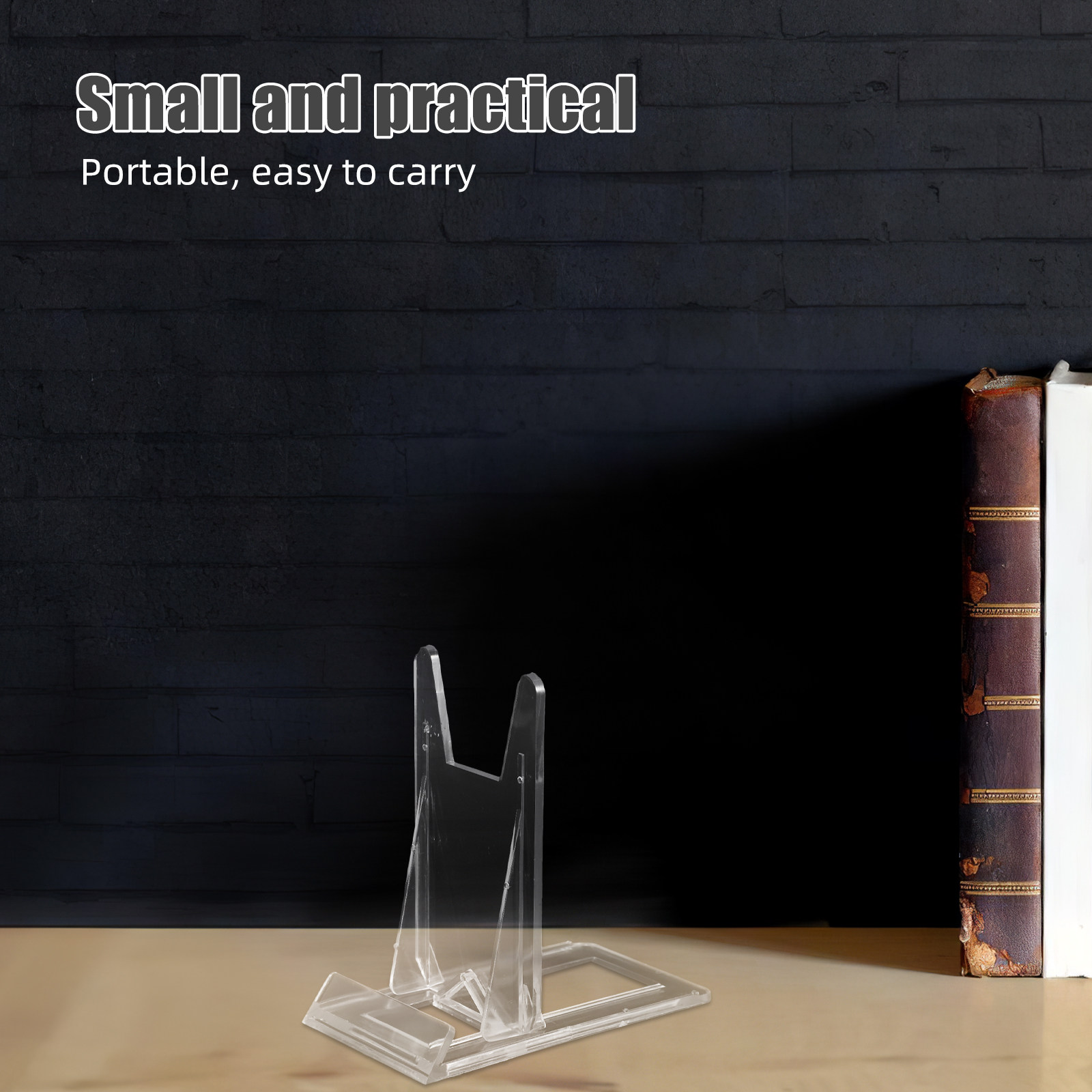 6 Adet Şeffaf Akrilik Ürün Sta - Clear Acrylic Book Stand Holder incelemesi ve fiyatı