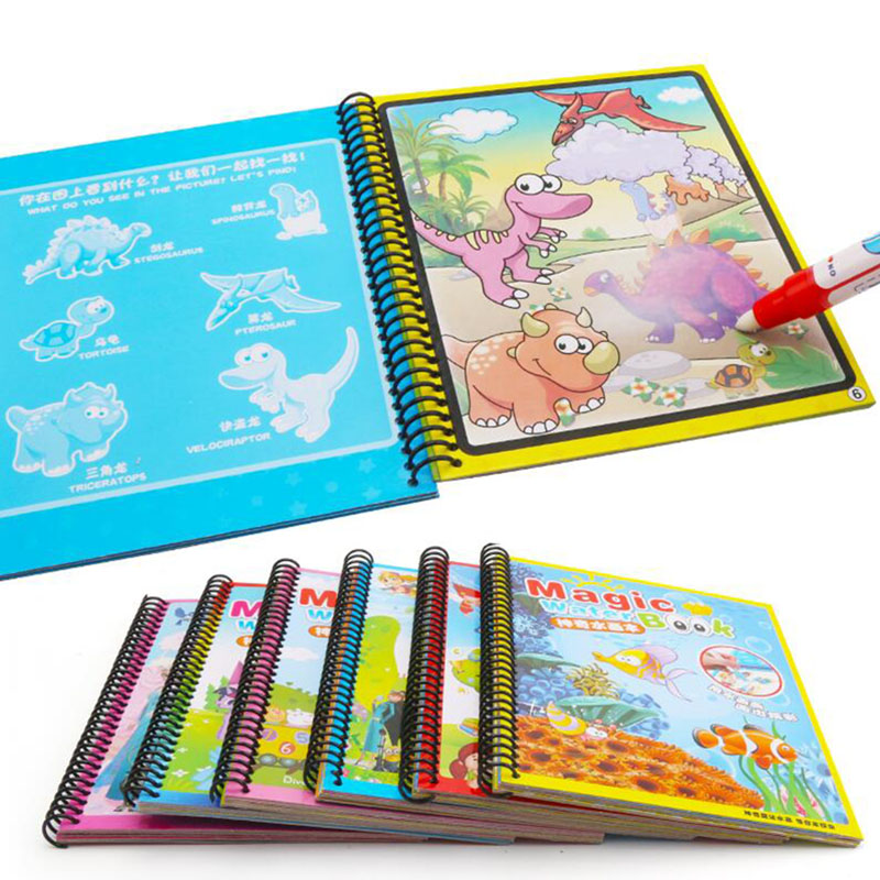 Yeniden kullanılabilir Boyama  - Reusable Water Magic Coloring Book incelemesi ve fiyatı