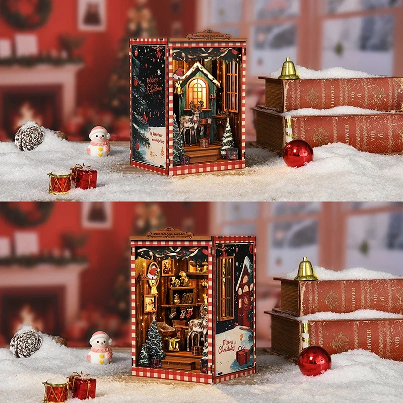 Minyatür Model Kitleri Kar Diy - Diy Wooden Book Nook Kit Shelf Insert incelemesi ve fiyatı