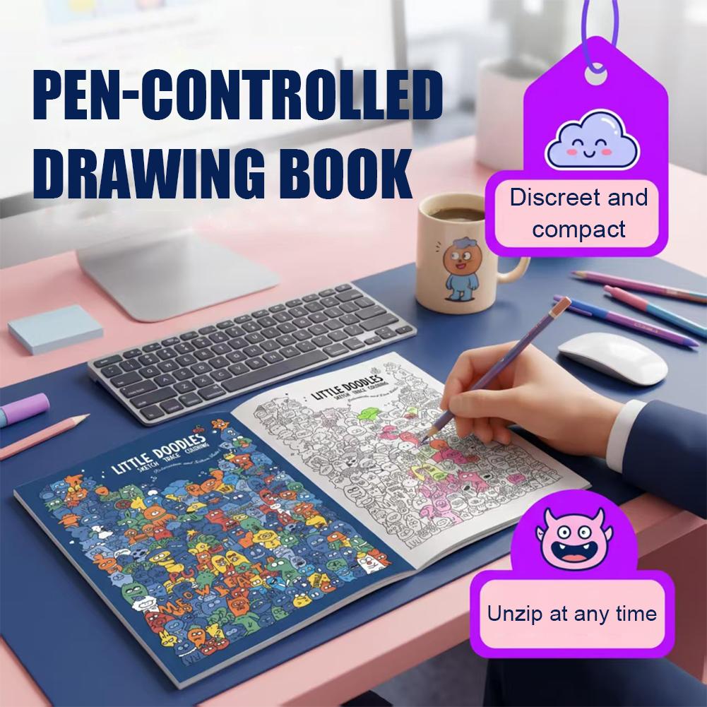 Çizim ve Boyama Kitabı, Küçük  - Adult Coloring Book Stress Relief incelemesi ve fiyatı